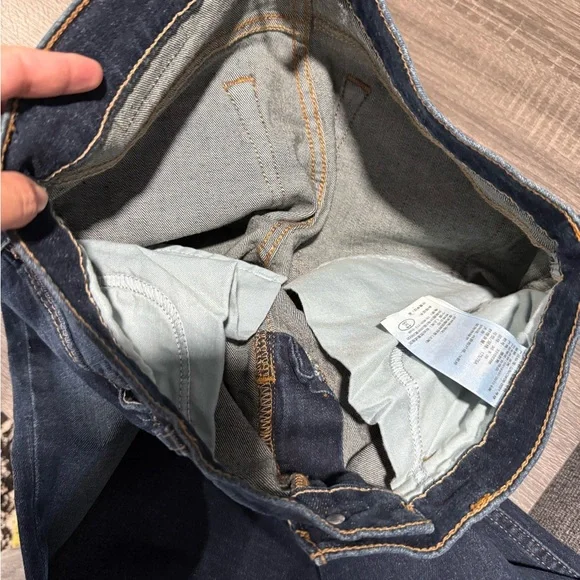 Hollister Men's Dark Blue Straight Jeans - Picture 12 of 12